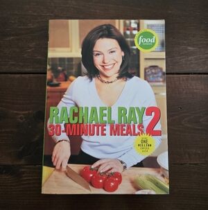 Food Network Rachael Ray 30-minute Meals Book 2 Paperback Cookbook Easy Recipes